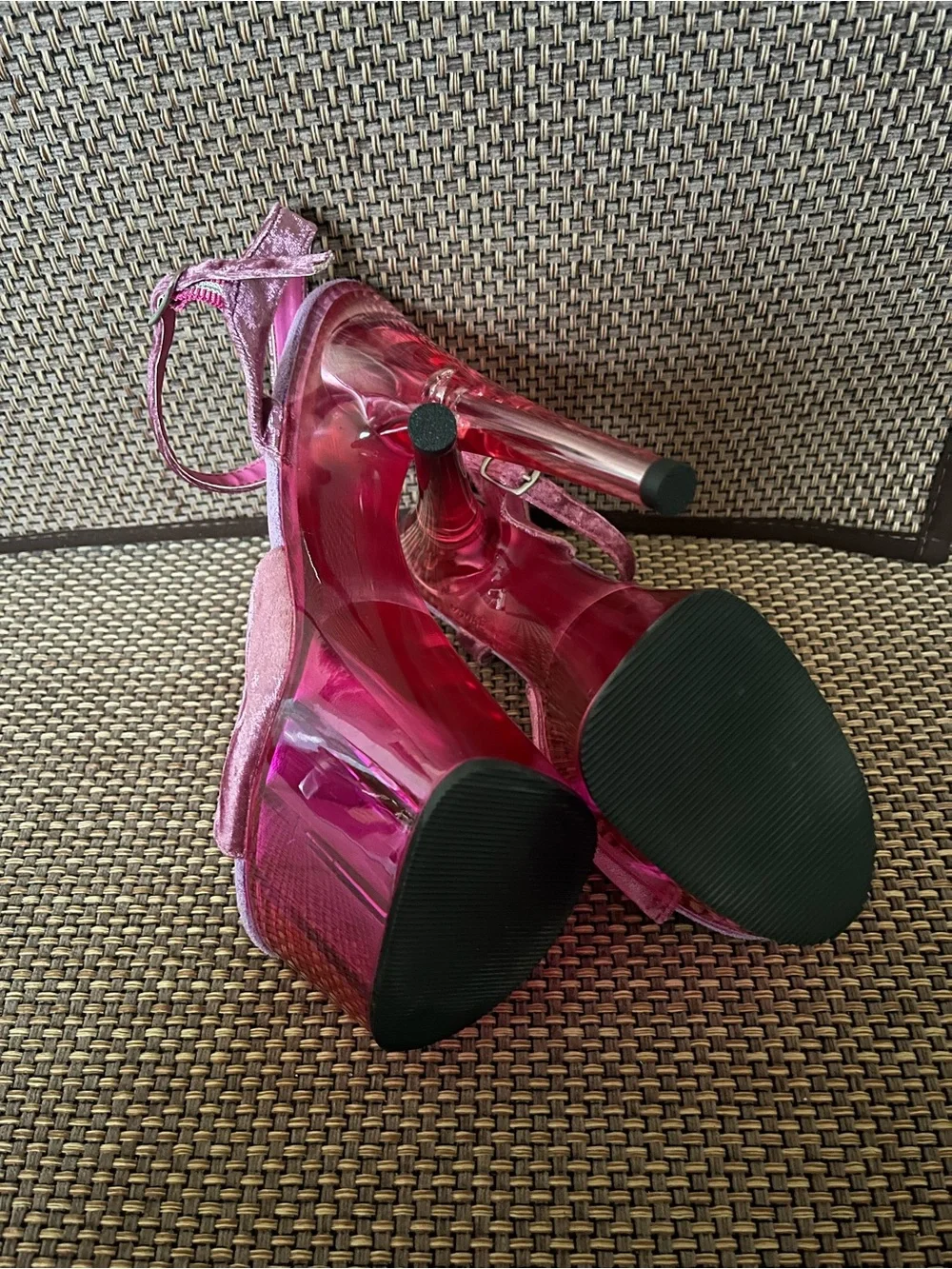Pleaser strap 709 velvet